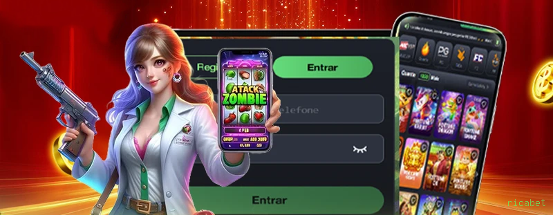 Slots no app ricabet mobile