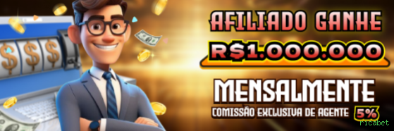 Aplicativo móvel ricabet para iOS e Android